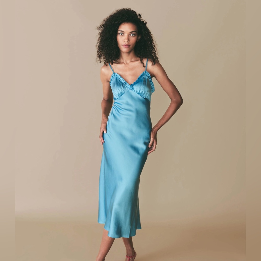 Doen Sandia Dress Blue Topaz